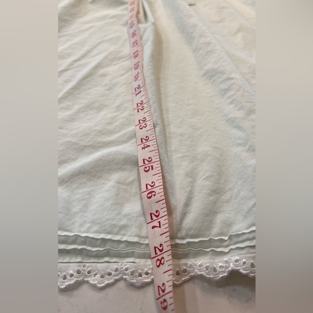 🔺sold🔺Cottage Core Ballet Night Gown with White Lace-Trimmed - Picture 9 of 9